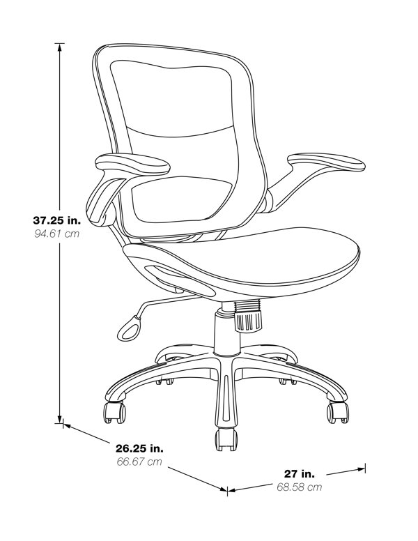 Ivy bronx blazek mesh best sale task chair